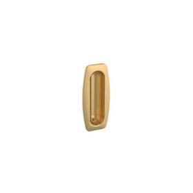 0458-103 Baldwin Hardware 0458.033 - Sliding Door Pull Vintage Brass Finish 3-1/2 Inch