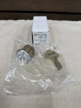8322 Baldwin Hardware Mortise Single Cylinder C Keyway 1-1/8 Inch In 264 Satin Chrome - New