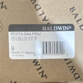 Pd016.044.priv Baldwin Pocket Door Lock Brushed Brass Side Mount With Hardware