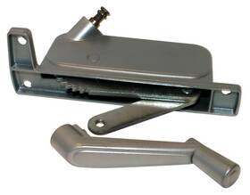 237c Barton Kramer Silver Aluminum Left Hand Awning Window Operator 5-5/16 Inch