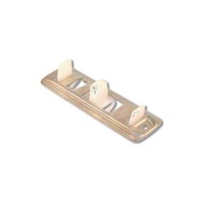 386c Barton Kramer Mill Gold Metal Closet Door Guide