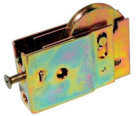 Dia.x1 Barton Kramer 458c Stamped Steel Patio Door Roller Assembly 1-1/2 Dia.x1/3 L Inch