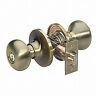 Bc0105ka4 Master Lock Knob Lockset Biscuit Style Antique Brass 071649314261