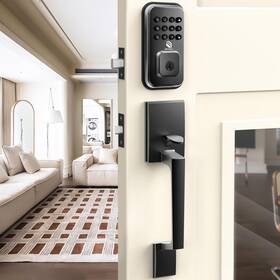 K4u-21-ph Be-tech Keyless Entry Smart Door Lock With 2 Pull Handles Electronic Front