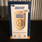 Be365ply505605 Schlage Bright Brass Plymouth Electronic Deadbolt Ply