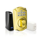 Be369grnxcam505 Schlage Nexia Cam Wireless Security Kit Deadbolt Brass 043156296224