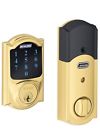 Be469nx-cam650 Schlage Connect Camelot Touchscreen Deadbolt With Alarm Ca 43156312238