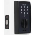 Be75vcen622 Schlage New Black Matte Century Keyless Touchscreen Deadbolt 043156457960