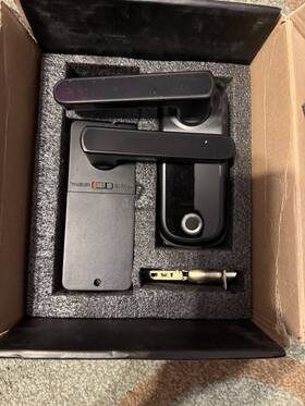 Bebasia 732688113962 Keyless Entry Door Lock Smart Fingerprint