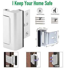 Af61010405htok5518 Bestoyard Door Lock Home Security Childproof Reinforcement Night To Defend