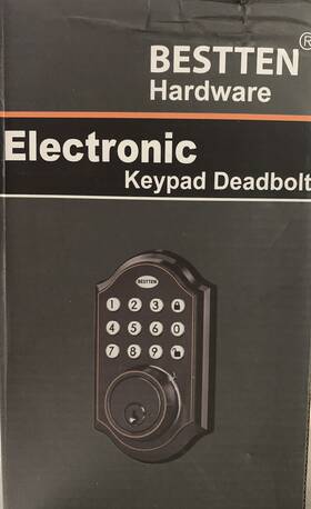 325-orb Bestten Keyless Entry Door Lock Deadbolt Electronic Keypad