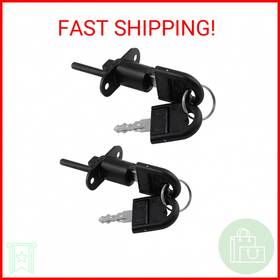 Qy220916-004 Biaungdo 2 Pcs Zinc Alloy Drawer Lock 16mm Desk Office Cabinet Safety Ward