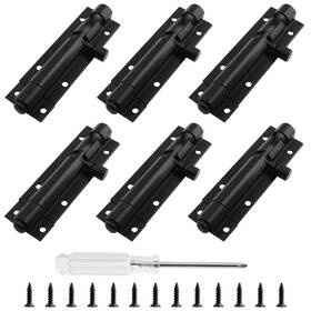 Qy220923-101 Biaungdo 6 Pcs Slide Bolt Latch Lock 3 Inch Small Barrel Door Security