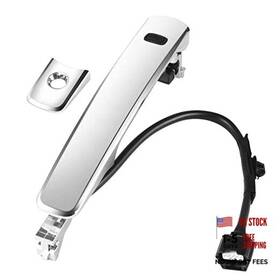 G06222 Binwuhi Chrome Exterior Front Left Driver Side Door Handle With Smart Entry Keyless