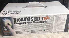 Bd-1xl Bioaxxis New Oil Rubbed Bronze Fingerprint Deadbolt Lock