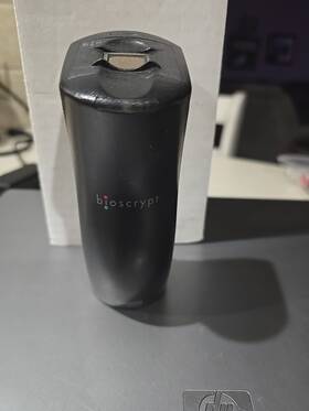 871-01312-13r Bioscrypt Vprx A R L-1 Identity Fingerprint Reader Demo Unit Model