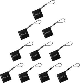 Biwibon 445049330399 10-piece Ic Cards - Rfid Key Fobs For Smart Locks 13.56mhz