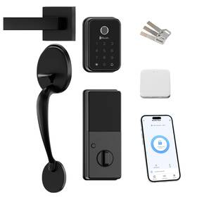Lq-c001s Blusafe Fingerprint Door Lock Smart Locks For Front Keyless Entry Hand