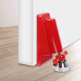 Acushgg6111 Blyemichdi Portable Door Stopper Security Device High Strength Compact Jammer Red