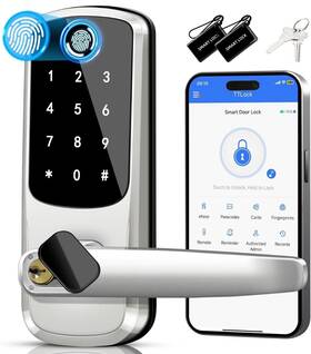 B0djx6d147 Brand Msr605 Smart Door Handle Lock With Keypad Keyless Entry Locks For Front
