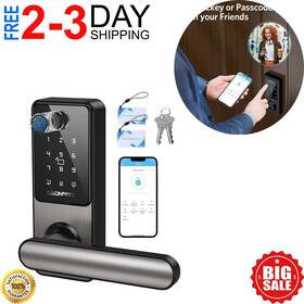 44565 Branded Front Door Lock Set With Handle Keyless Entry Digital Keypad Smart Deadbolt
