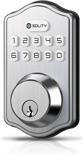 5621 Branded Keyless Digital Door Knob House Lock Keypad Home Entry Code Password Combination