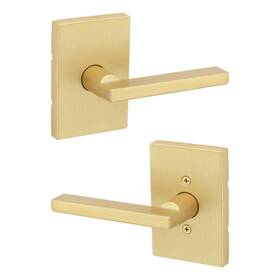 97201-135 Branded Halifax Interior Passage Door Handle Lever For 1 Pack Satin Brass