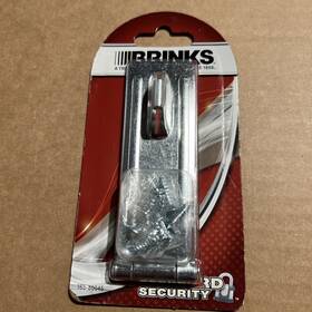 Brinks 039208973533 4 1/2 Inch Fixed Staple Hasp - New
