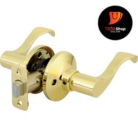 Brinks 039208977074 Wave Non-locking Interior Door Handle Polished Brass