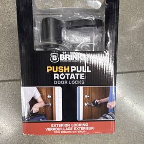 23014-150 Brinks Push Pull Rotate Entry Lever Door Lock Tuscan Bronze Keyed Anti-pry