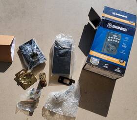 2759-122 Brinks Keypad Electronic Exterior Deadbolt Matte Black