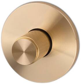 Nll-051502 Buster Punch Cross Deadbolt Trim Kit - Brass