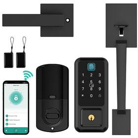 Butimu 667763756461 Wifi Front Door Lock Set Smart Locks For Fingerprint