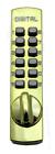 C-120-bb Lockey Usa Mechanical Keyless Surface Mount Slide Deadbolt