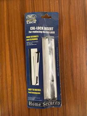 Cal Lock 685642638622 Double-bolt Lock-cal Insert For Replacing Old Lock-free Shipping
