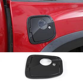 Cheayar Tkm-yxg3 Aluminum Fuel Tank Cap Trim Cover Replacement Anti-theft Lock Fit For Toyota