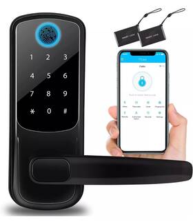 Cizilici 755749744332 Smart Door Lock Keyless Entry For Front New