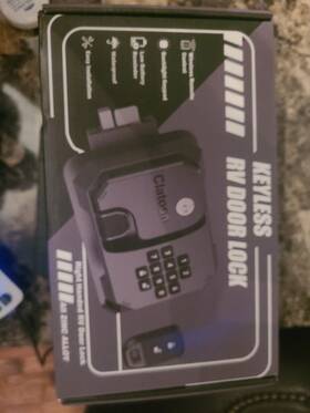 X004fzy85z Clatoon Keyless 10 Digit Rv Door Lock With Wireless Remote Control - Right Hand