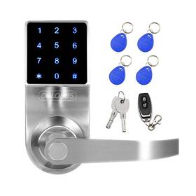Colosus 818073009086 Electronic Keyless Door Lock Entry With Touchscreen Key Fobs Remot