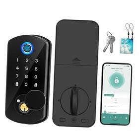 Af07 Cool Dragon Smart Door Lock Fingerprint Deadbolt Keyless Entry With App