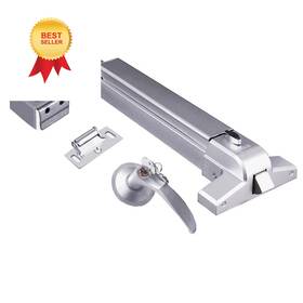 Coolous 791107928280 Controls Push Bar Panic Exit Device Aluminum With Handle