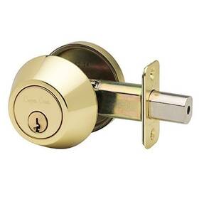 Db2410pb Copper Creek 878898002310 Single Cylinder Deadbolt Polished Brass