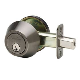 Db2410an Copper Creek 878898002341 Single Cylinder Deadbolt 1 Count Pack Of Antique Nickel