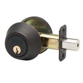 Db2410tb Copper Creek 878898002358 Standard Duty Single Cylinder Deadbolt In Tb Finish
