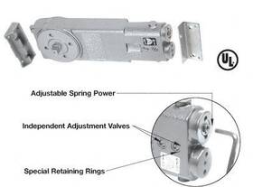 Crl6770 Crl 785971184538 Adjustable Spring Power 105 Degree Hold Open Overhead Concealed Closer Body