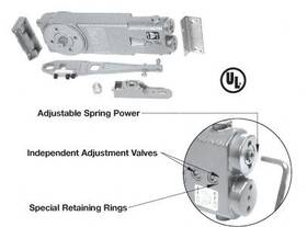 Crl8760ge Crl 90 Degree Hold Open Adjustable Spring Power Overhead Concealed Door Closer