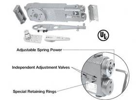 Crl8760s Crl 90 Degree Hold Open Adjustable Spring Power Overhead Concealed Door Closer