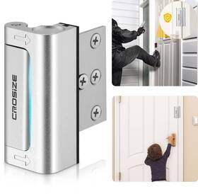 Yx-01-0032 Crosize Home Security Door Lock Upgraded Metal Reinforcement 3 Inch Withstand