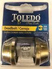Cv1801-us3 Toledo Double Cylinder Deadbolt Polished Brass