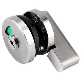 3111778011 Cyrank Zinc Alloy Keyless Bathroom Door Lock Commercial Restroom Locks